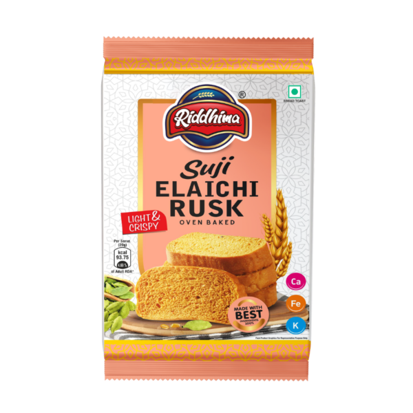 RIDDHIMA FOODS - SUJI ELAICHI RUSK