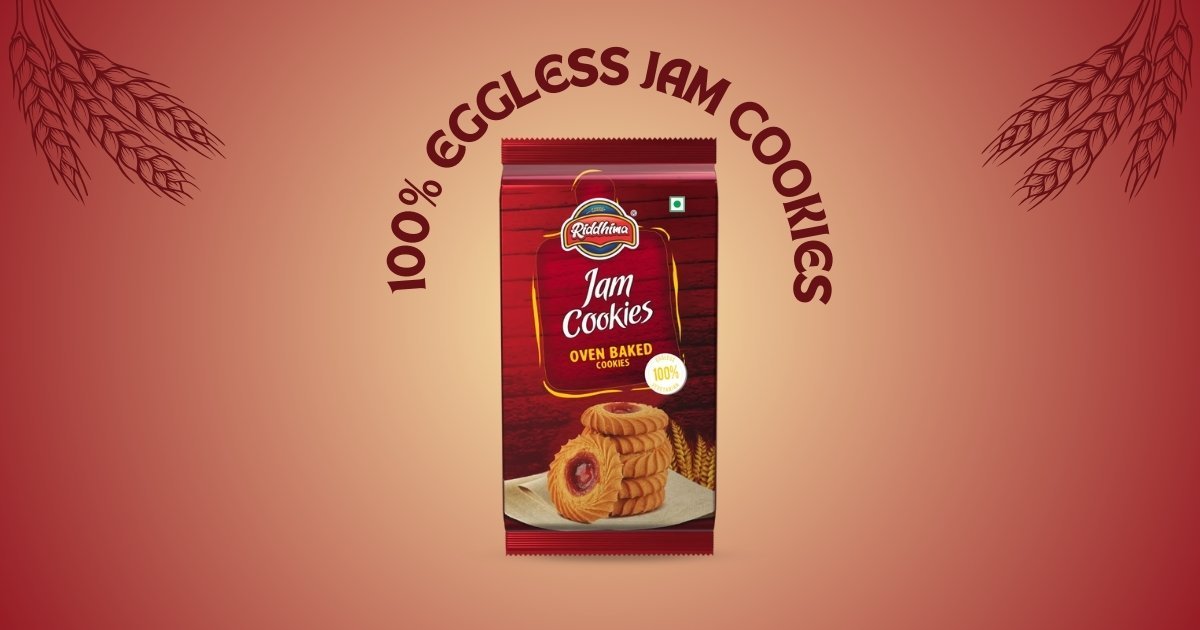 Riddhima - 100 EGGLESS JAM COOKIES