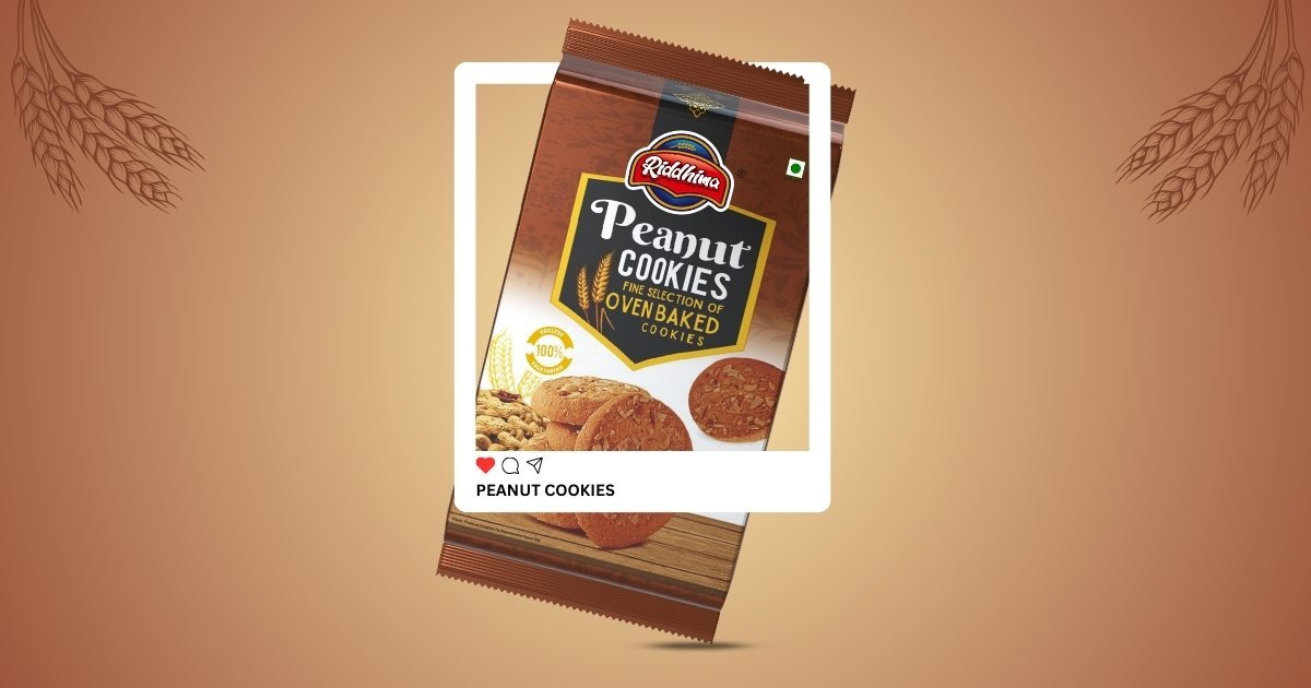Riddhima Foods - Make Every Sip of Tea Special with Peanut Cookies