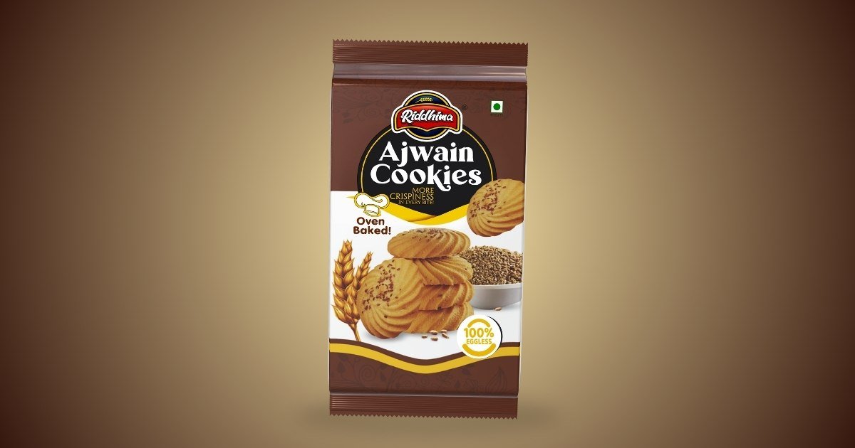 Riddhima - Eggless Ajwain Cookies - RIDDHIMA FOODS Riddhima - Eggless Ajwain Cookies