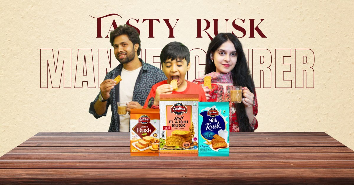 RIDDHIMA FOODS -How an Eggless Rusk Manufacturer Brings Healthy Crunch