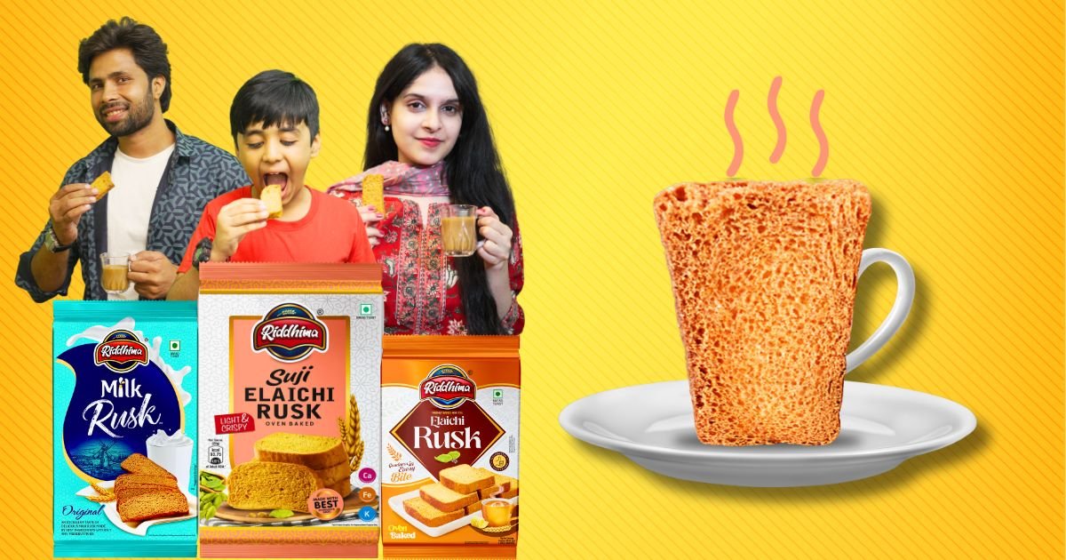 Riddhima Foods - Eggless Rusk Manufacturer Ensures Taste and Freshness