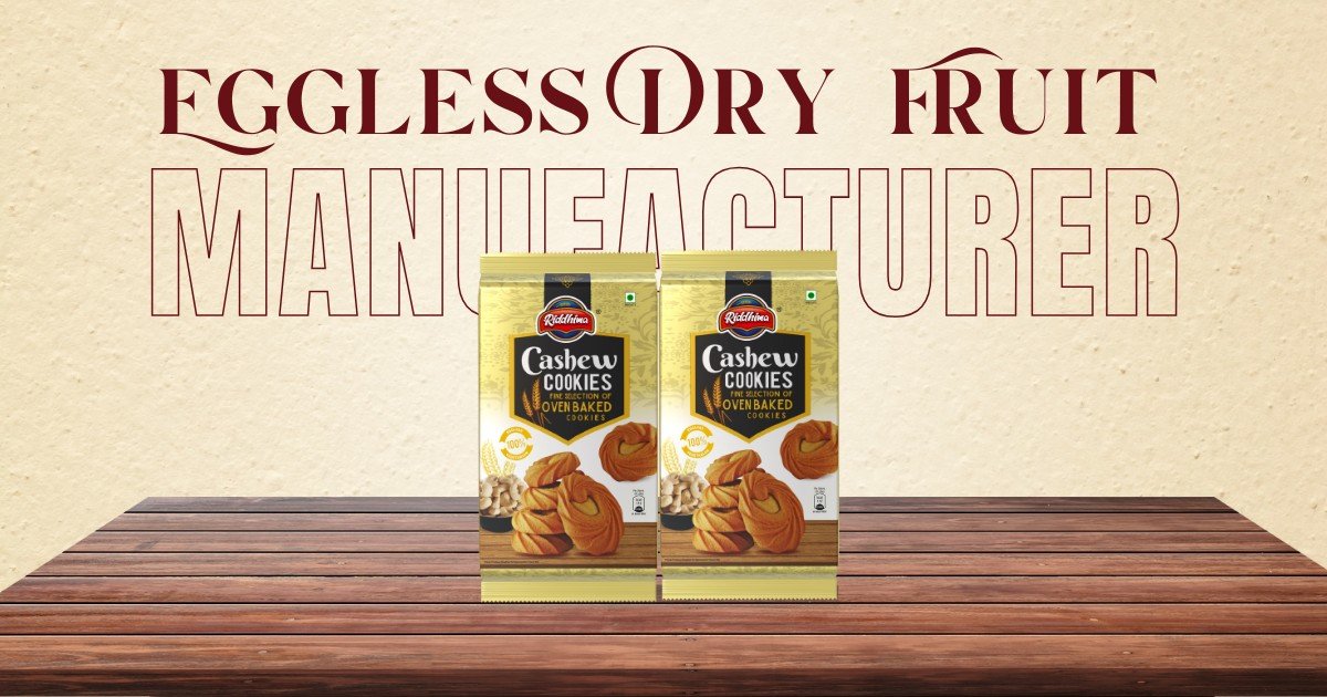 RIDDHIMA FOODS - Eggless Dry Fruit Cookies for Vegetarian Friendly Diets 1