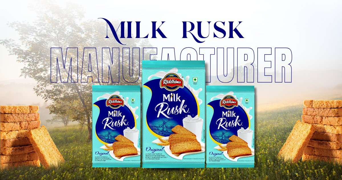 Riddhima Foods - How a Top Milk Rusk Manufacturer Supports Bulk Supply 2