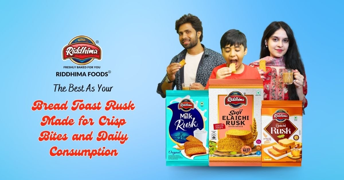 Bread Toast Rusk Made for Crisp Bites and Daily Consumption