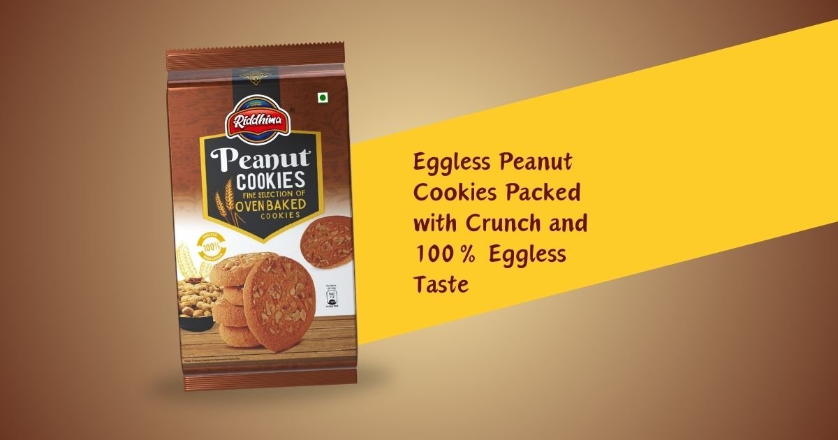 Eggless Peanut Cookies Packed with Crunch and 100 Eggless Taste