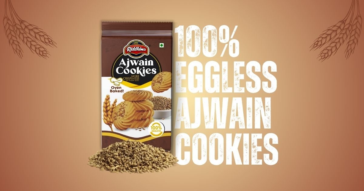 How Eggless Ajwain Cookies from Riddhima Foods Fit Bulk Orders Perfectly