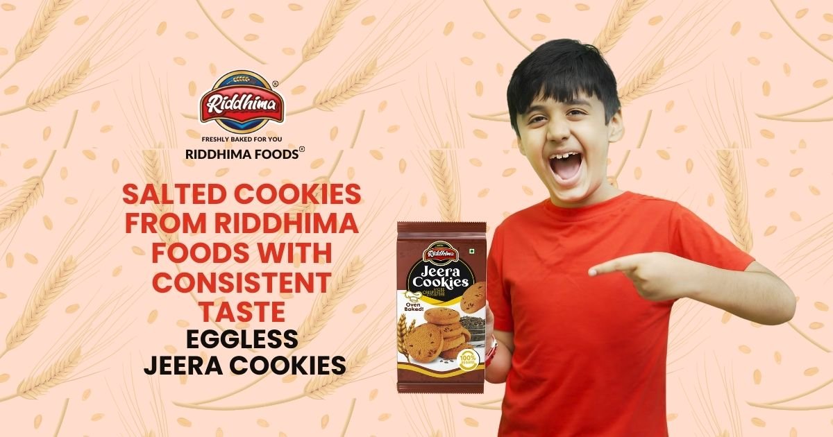 Salted Cookies from Riddhima Foods with Consistent Taste