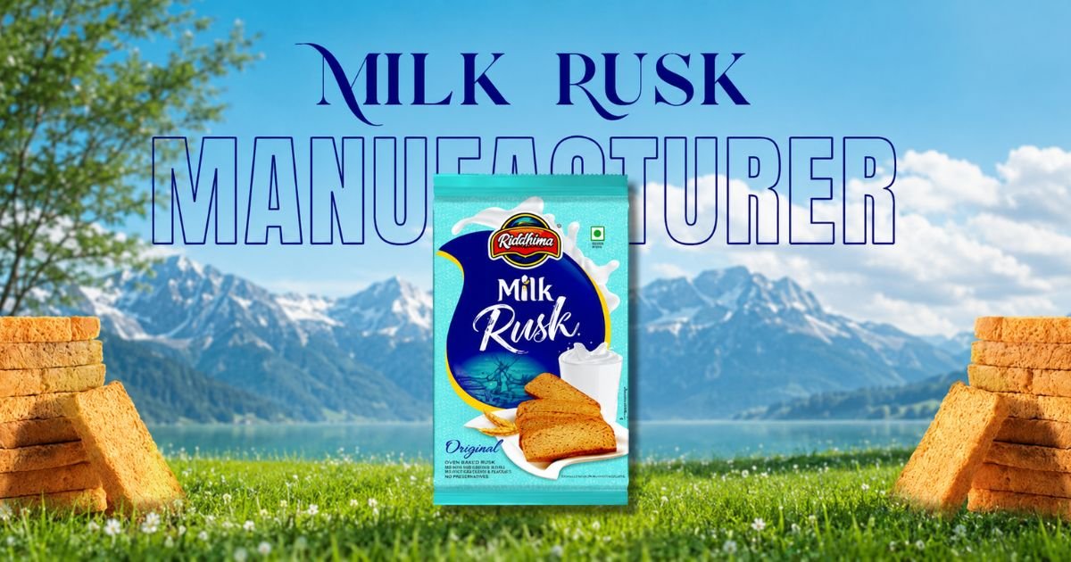 RIDDHIMA FOODS—Top Rusk Brands in India for Quality and Taste