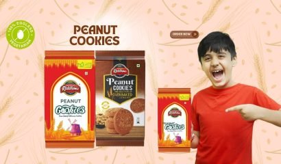 Eggless Peanut Cookies Crafted for Consistent Quality and Freshness