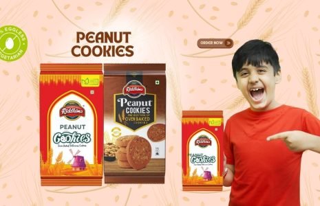 Eggless Peanut Cookies Crafted for Consistent Quality and Freshness